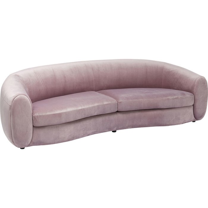 Диван Organic розового цвета - купить Прямые диваны по цене 316350.0