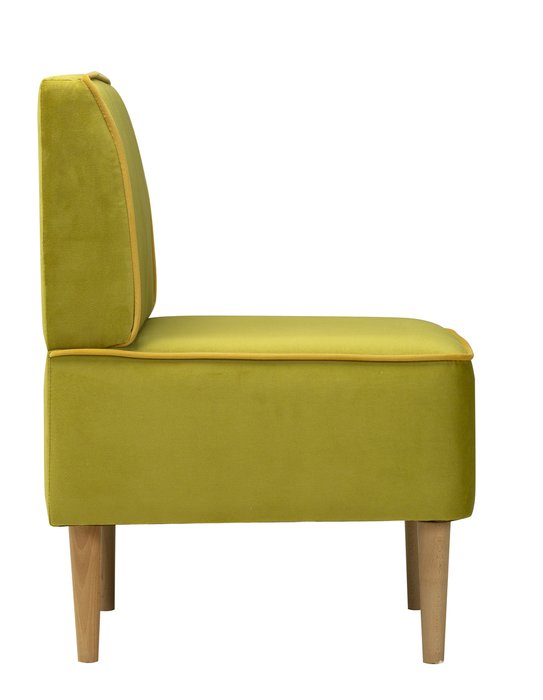 Кресло Лагуна горчичного цвета - купить Интерьерные кресла по цене 10660.0