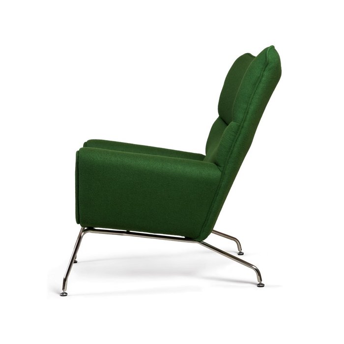 Кресло Wing зеленого цвета - лучшие Интерьерные кресла в INMYROOM