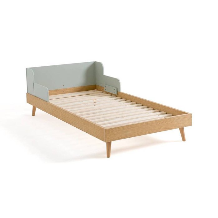 Кровать детская с кроватным основанием Augusto 90x190 бежевого цвета - лучшие Одноярусные кроватки в INMYROOM