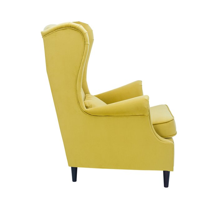 Кресло Монтего желтого цвета - лучшие Интерьерные кресла в INMYROOM