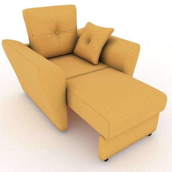 Кресло-кровать Neapol желтого цвета - купить Интерьерные кресла по цене 9700.0