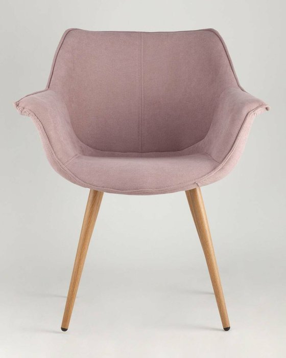 Стул Джулиан розового цвета - лучшие Обеденные стулья в INMYROOM