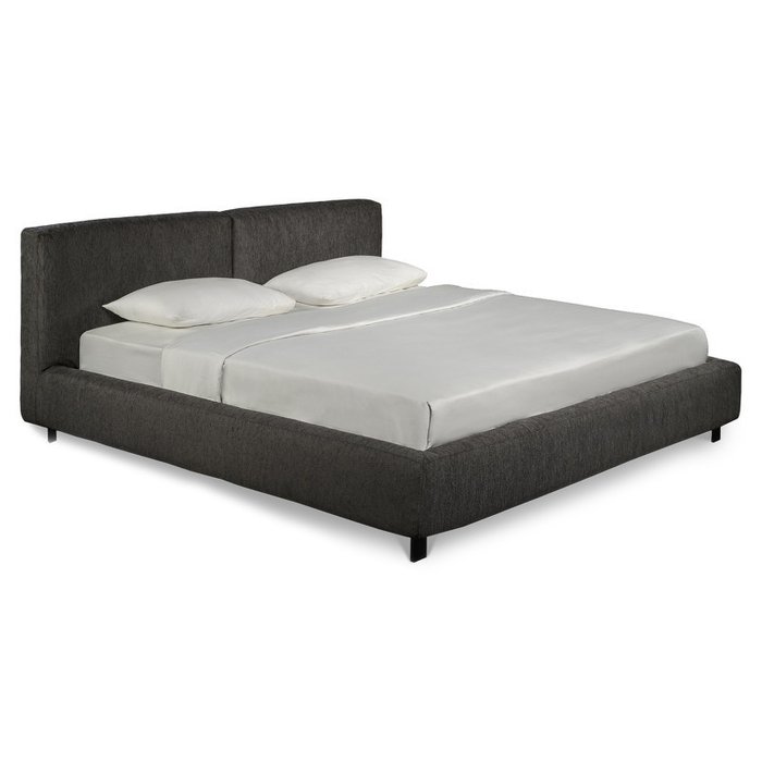 Кровать Vogue 180х200 темно-серого цвета