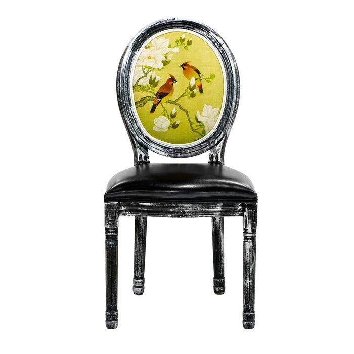 Стул Птицы черного цвета - купить Обеденные стулья по цене 23630.0