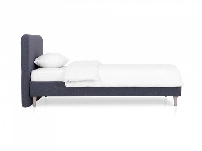Кровать Prince Philip L 120х200 темно-серого цвета - купить Кровати для спальни по цене 52020.0