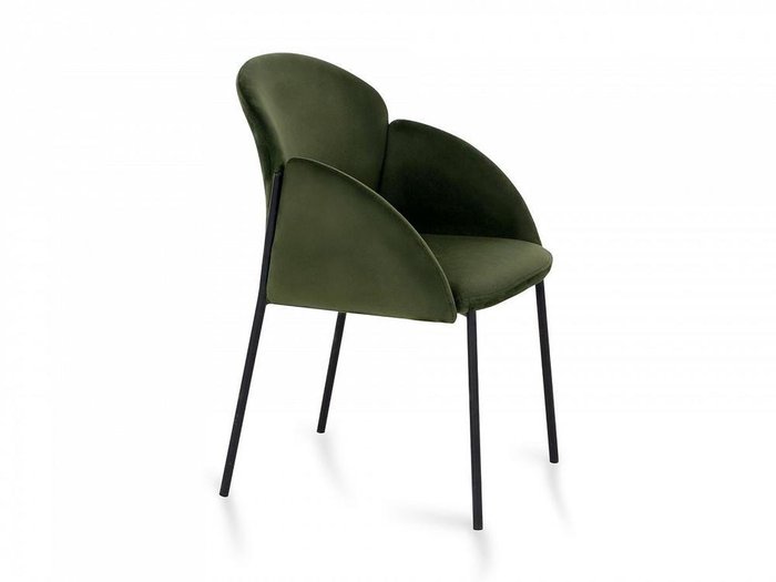 Кресло Enzo темно-зеленого цвета - купить Обеденные стулья по цене 9900.0