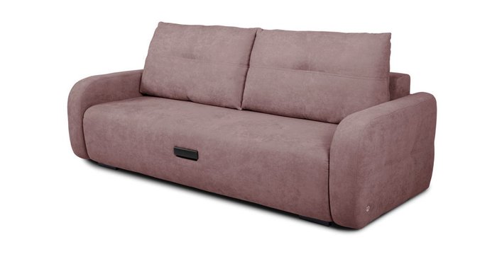 Прямой диван-кровать Энио коричневого цвета  - купить Прямые диваны по цене 74196.0