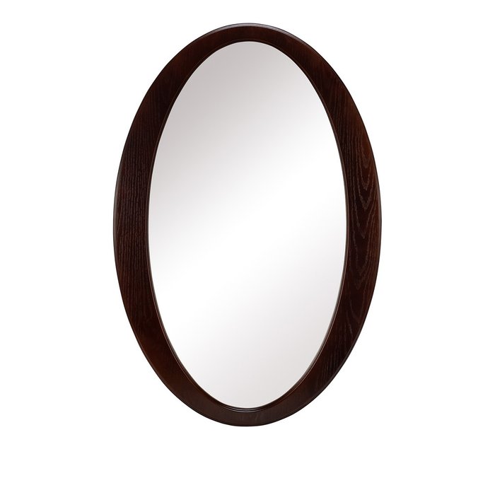 Настенное зеркало Опера 78х118 коричневого цвета