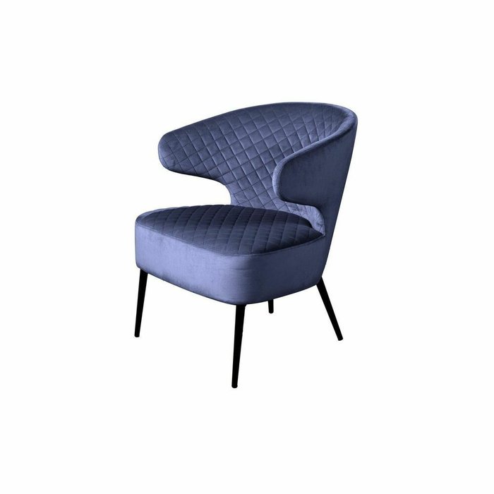 Кресло Richard синего цвета - лучшие Интерьерные кресла в INMYROOM