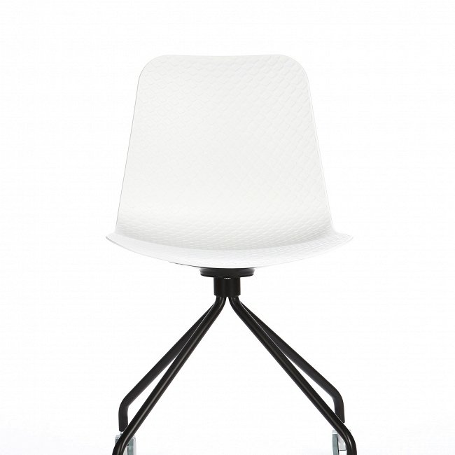 Стул Glide белого цвета - купить Офисные кресла по цене 7840.0
