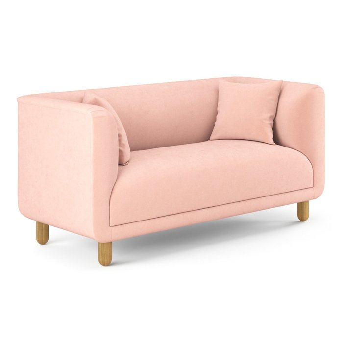 Двухместный диван Tribeca розового цвета