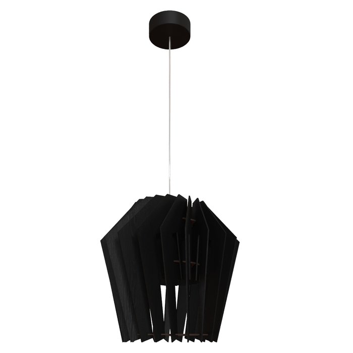 Подвесной светильник Турболампа черного цвета