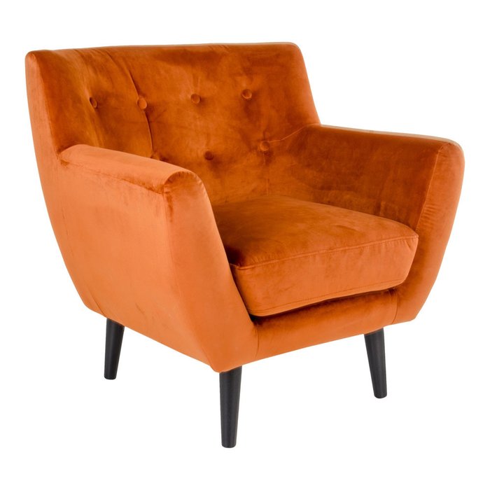 Кресло Monte оранжевого цвета