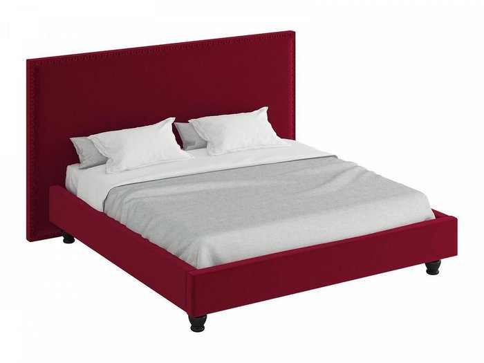 Кровать Blues бордового цвета 200x200
