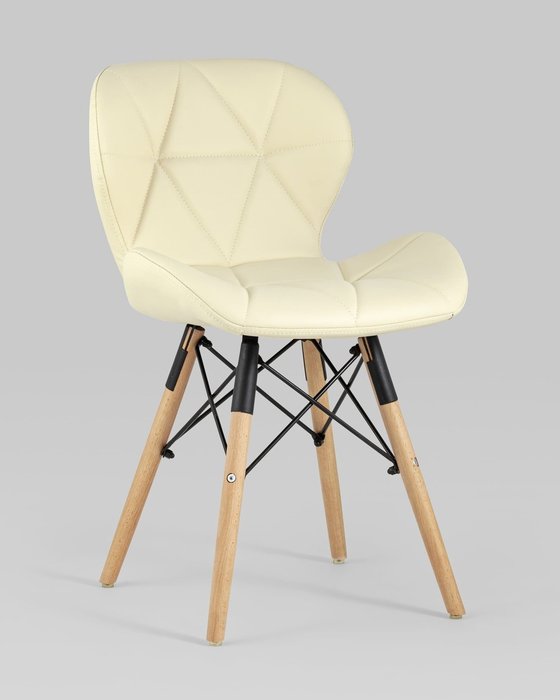 Стул Бон бежевого цвета - купить Обеденные стулья по цене 4290.0