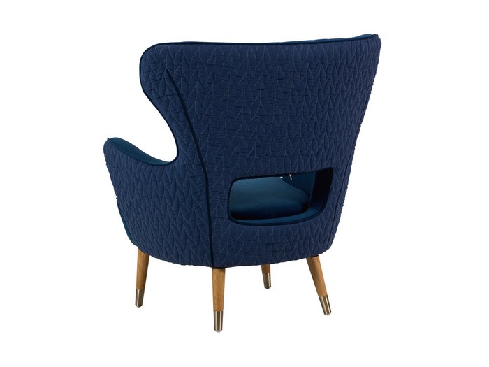Кресло Kelt синего цвета  - лучшие Интерьерные кресла в INMYROOM