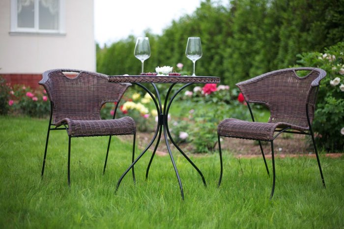 Набор садовой мебели из ротанга MODENA - лучшие Комплекты для сада и дачи в INMYROOM