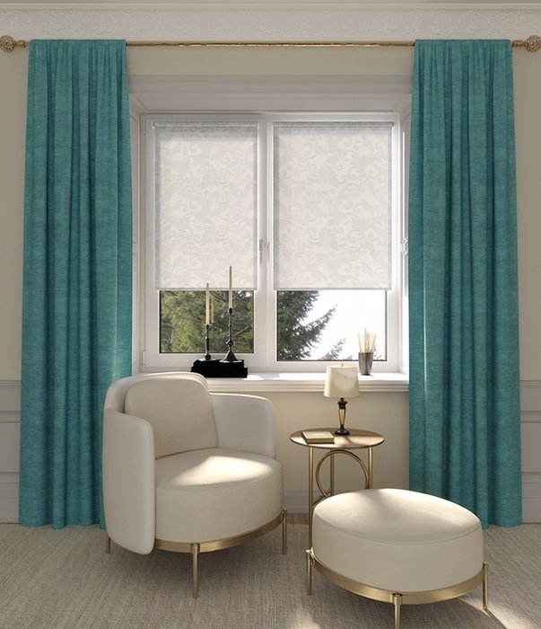 мини ролета Севилия 80,5х175 серебро мини ролета Севилия 80,5х175 серебро