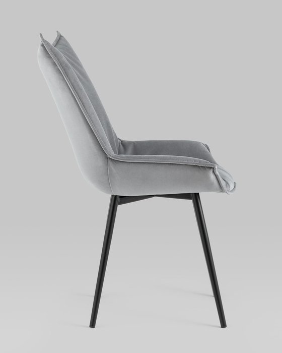 Стул Осло серого цвета - лучшие Обеденные стулья в INMYROOM