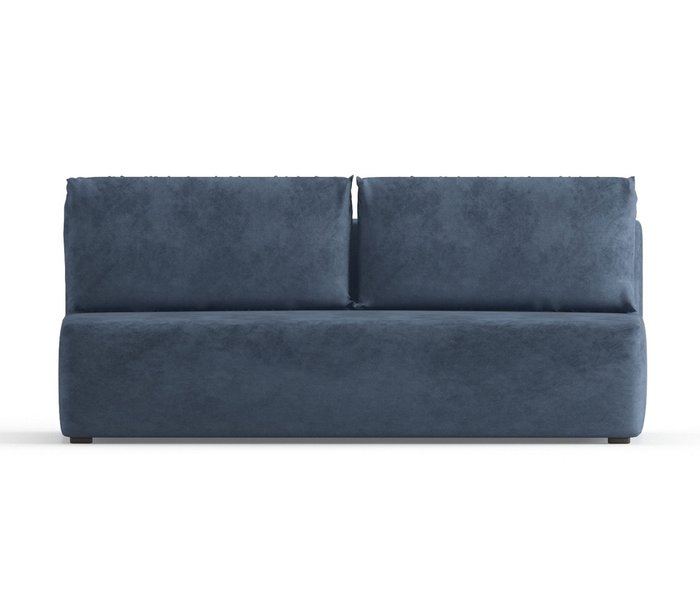 Диван-кровать из велюра Daimond темно-синего цвета - купить Прямые диваны по цене 23290.0