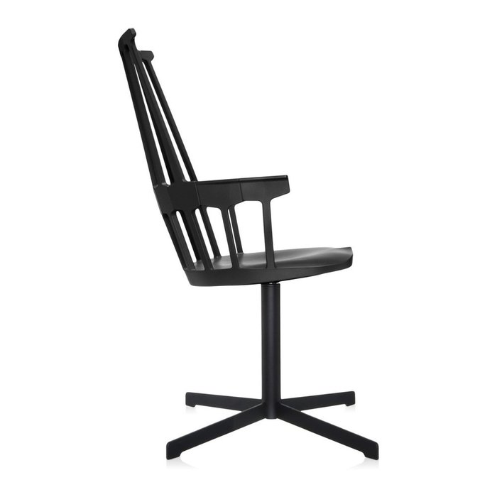 Стул Comback черного цвета - лучшие Обеденные стулья в INMYROOM