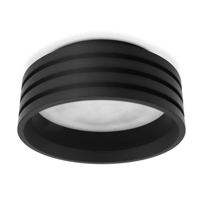 Встраиваемый светильник Techno Spot черного цвета