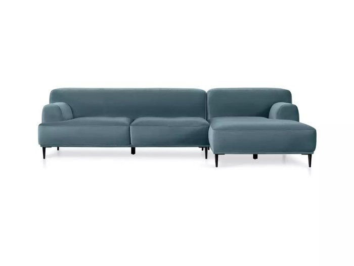 Угловой диван Portofino темно-голубого цвета - купить Угловые диваны по цене 121680.0