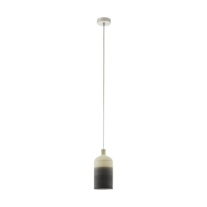 Подвесной светильник Azbarren серо-бежевого цвета