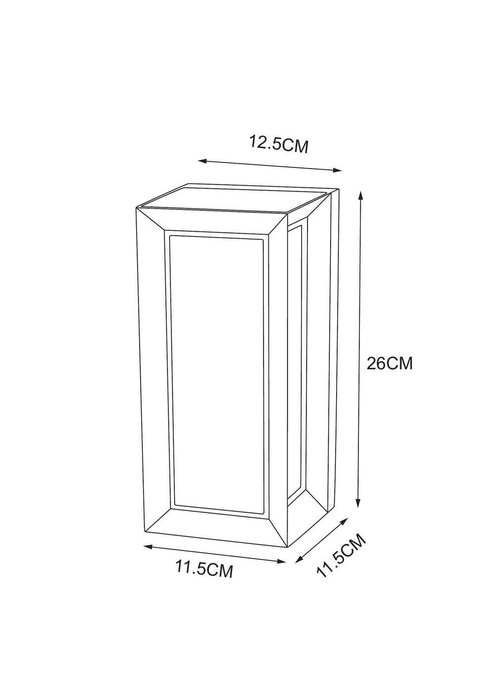 Уличный настенный светильник Arte Lamp ULYSSES A8112AL-1BK - лучшие Настенные уличные светильники в INMYROOM