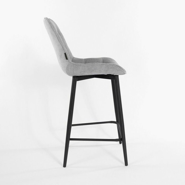 Барный стул Толедо светло-серого цвета - лучшие Барные стулья в INMYROOM