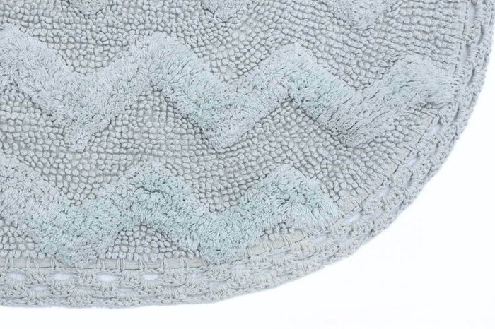 Набор из двух ковриков для ванной Ariana голубого цвета - купить Коврики для ванной по цене 3626.0