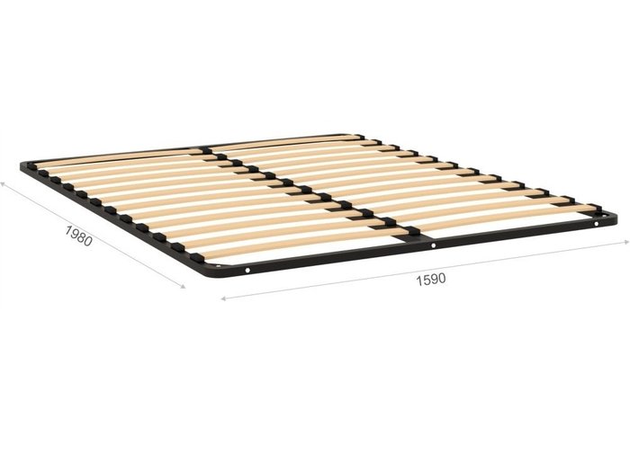 Кроватное основание 159х198 см (разборное) с кронштейнами без опор - лучшие Основания кроватей в INMYROOM