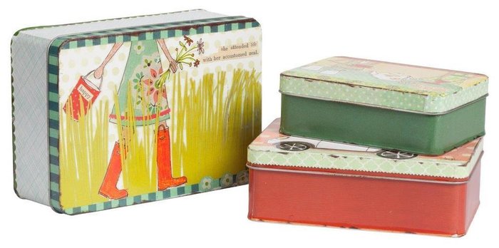 Декоративный бокс Tea Time - лучшие Декоративные коробки в INMYROOM