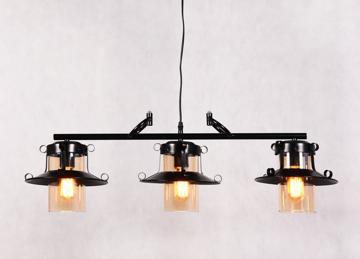 Подвесной светильник Capri черного цвета - лучшие Подвесные люстры в INMYROOM