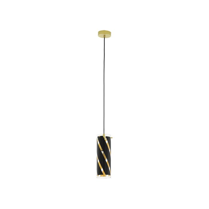 Подвесной светильник Pinto Nero черно-золотого цвета - лучшие Подвесные светильники в INMYROOM