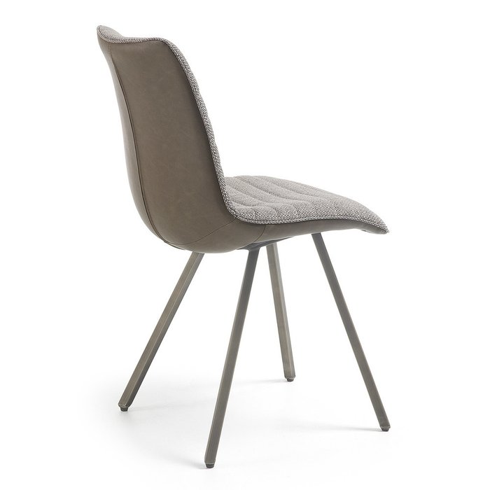 Обеденный стул Тpacc серого цвета - лучшие Обеденные стулья в INMYROOM