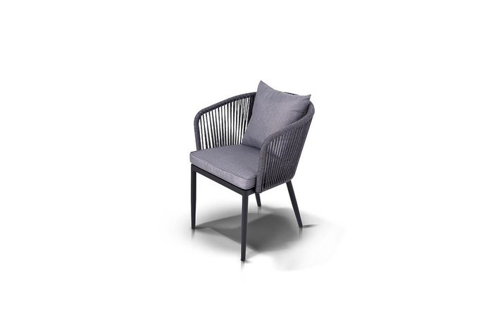 Стул Монако темно-серого цвета - купить Садовые стулья по цене 22985.0