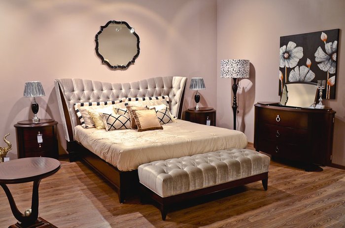 Кровать с решеткой Mestre 180х200 - купить Кровати для спальни по цене 206465.0