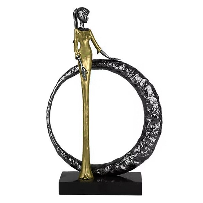 Статуэтка настольная ArtHomeDecor PRETTY WOMAN 7404 BLACK & GOLD Статуэтка настольная ArtHomeDecor PRETTY WOMAN 7404 BLACK & GOLD