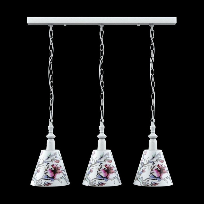 Подвесной светильник Classic с текстильными плафонами - купить Подвесные люстры по цене 5345.0