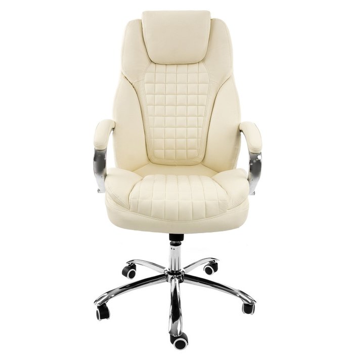 Компьютерное кресло Herd бежевого цвета - купить Офисные кресла по цене 21430.0
