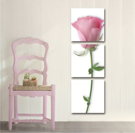 Декоративная картина на холсте: Одинокая роза - купить Принты по цене 3890.0
