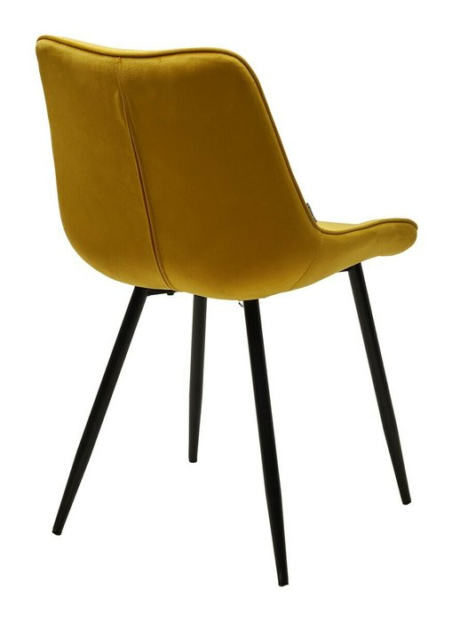 Стул Miami желтого цвета  - лучшие Обеденные стулья в INMYROOM