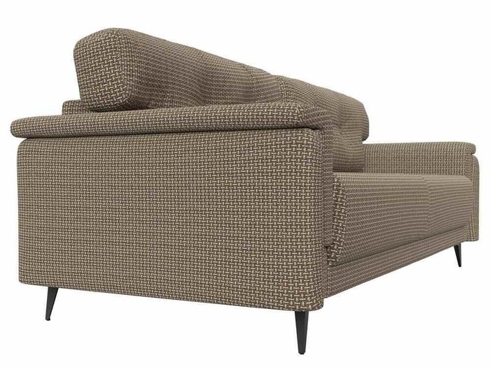 Прямой диван-кровать Оксфорд бежево-коричневого цвета - лучшие Прямые диваны в INMYROOM