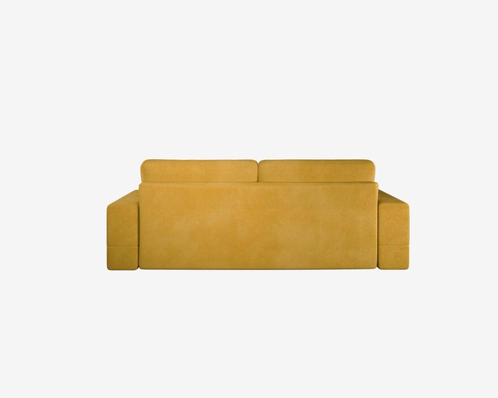 Диван-кровать Lagom 2 горчичного цвета - лучшие Прямые диваны в INMYROOM
