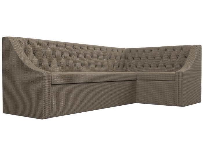 Кухонный угловой диван-кровать Мерлин цвета корфу правый угол - лучшие Угловые диваны в INMYROOM