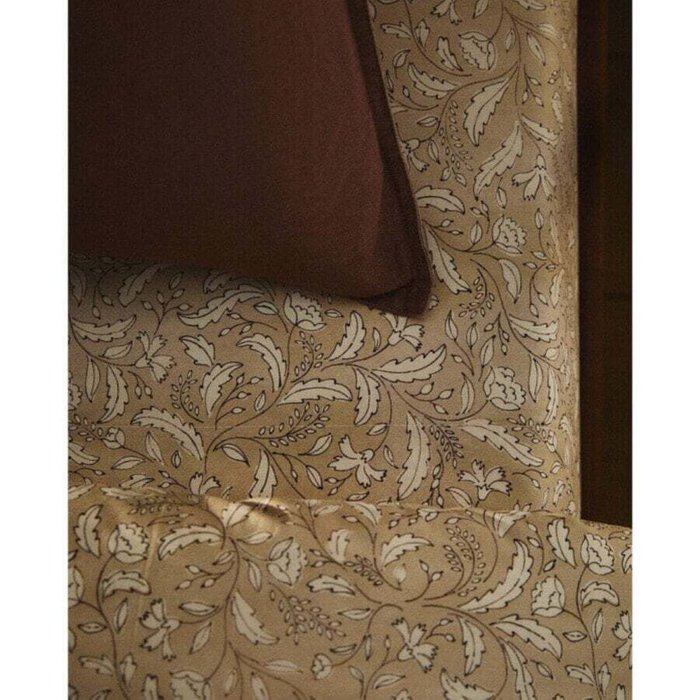 Простыня с принтом Leaf print - лучшие Простыни в INMYROOM