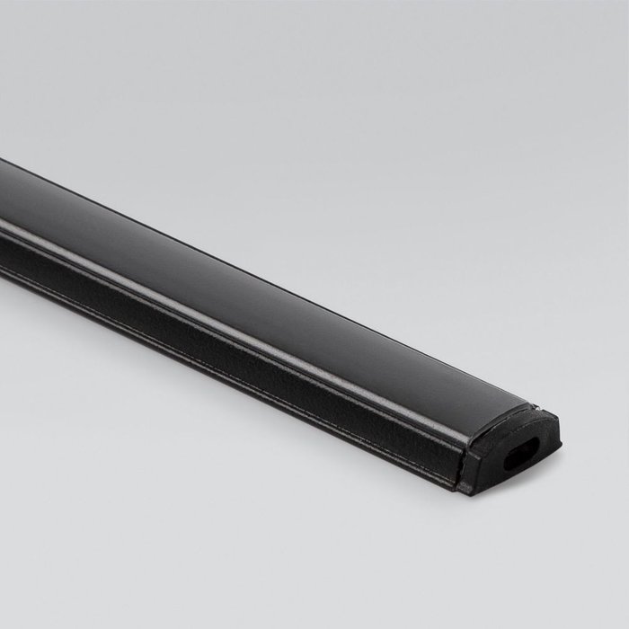 Гибкий алюминиевый профиль для светодиодной ленты черного цвета - купить Профили для светодиодных лент по цене 962.0