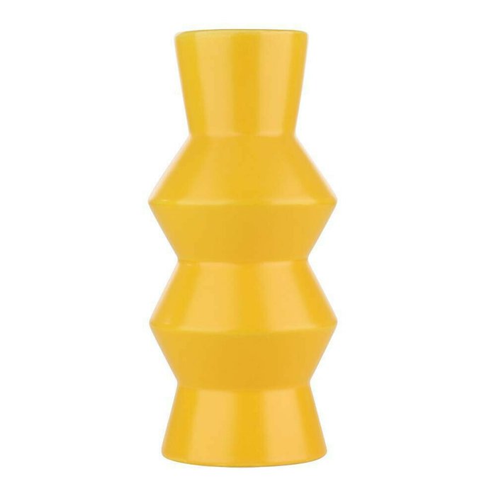 Ваза декоративная Sasebo желтого цвета - купить Вазы  по цене 2990.0